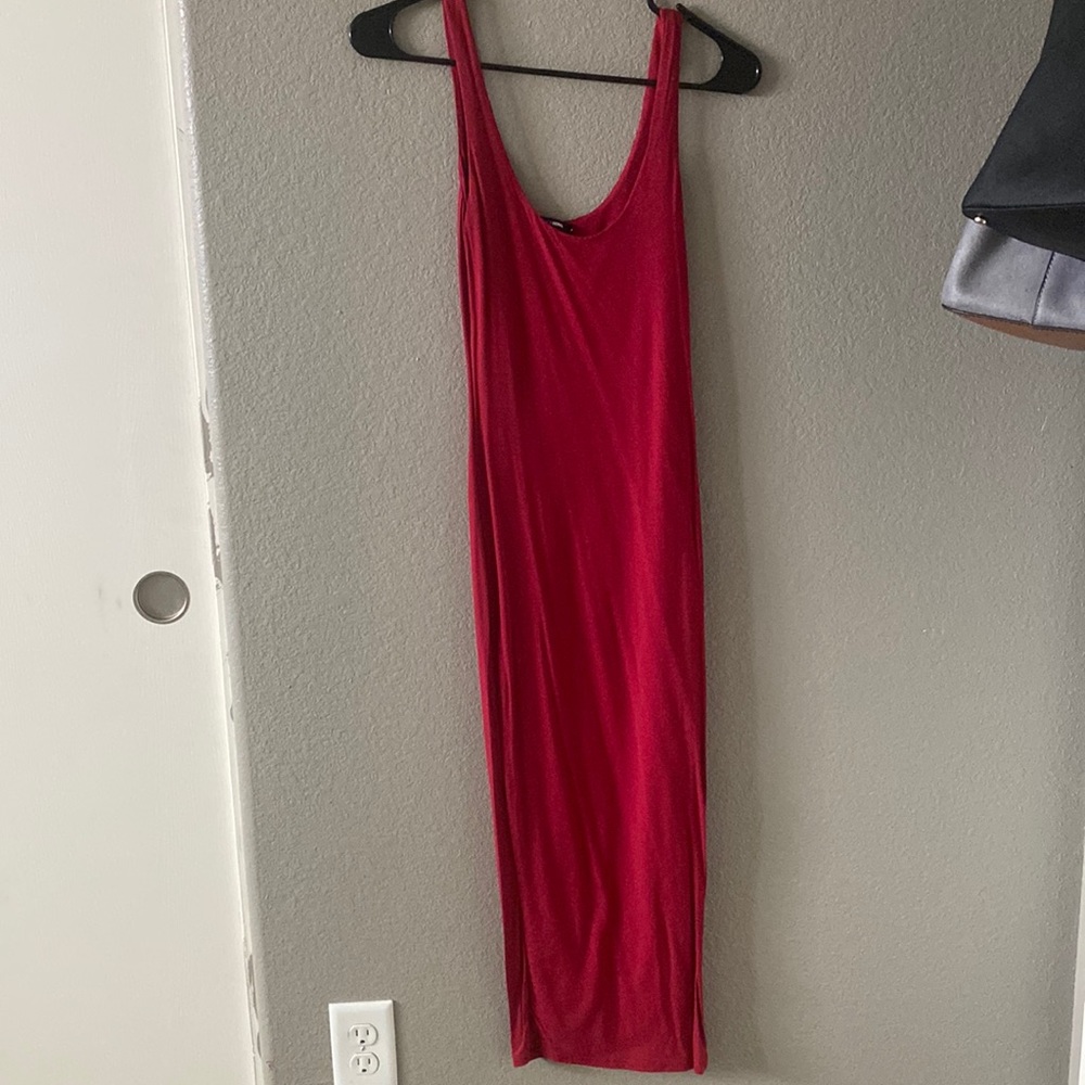 Red dress